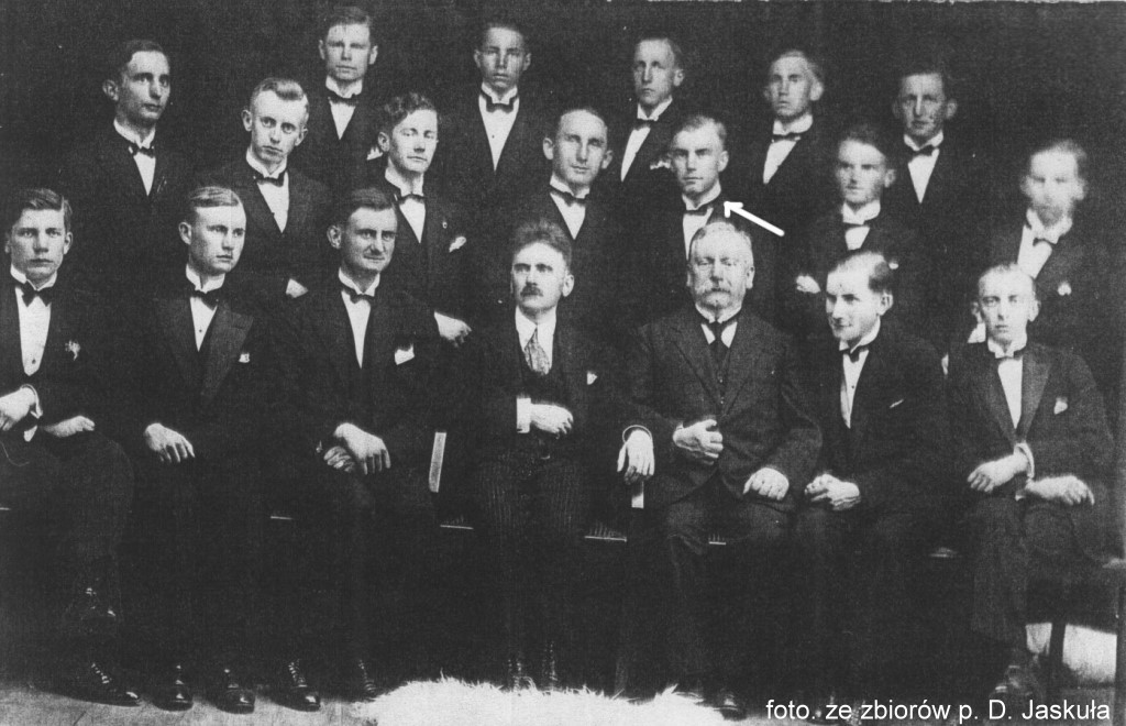 Szamotuły rok 1929 - absolwenci klasy maturalnej Gimnazjum im. Ks. Piotra Skargi.