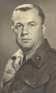 Ks. Władysław Swoboda w mundurze amerykańskim